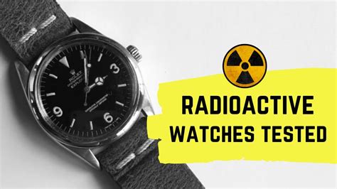 rolex radioactive|rolex radium material.